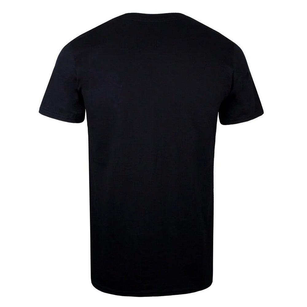 Black - Back - Star Wars: The Mandalorian Mens Emblem T-Shirt