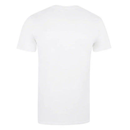 White - Back - Star Wars: The Mandalorian Mens Emblem T-Shirt
