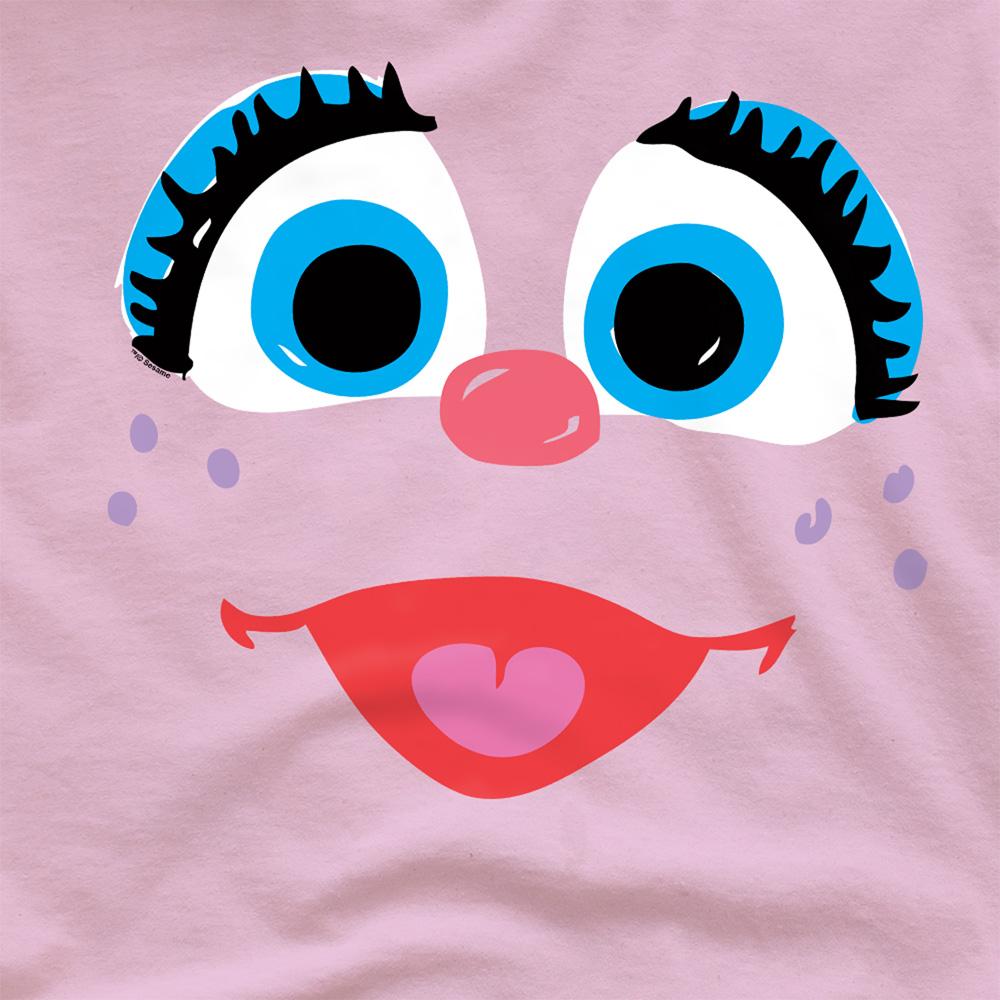 Pink - Side - Sesame Street Unisex Adult Abby Cadabby Sketch T-Shirt
