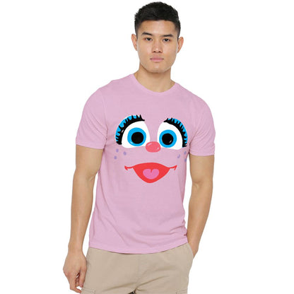 Pink - Lifestyle - Sesame Street Unisex Adult Abby Cadabby Sketch T-Shirt