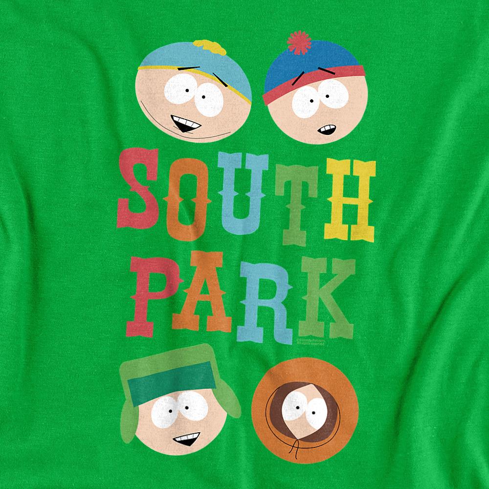 Kelly Green - Back - South Park Unisex Adult Best Buds T-Shirt