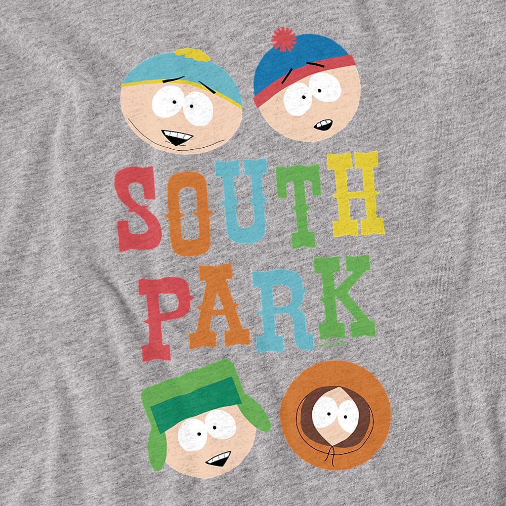 Athletic Heather - Back - South Park Unisex Adult Best Buds T-Shirt