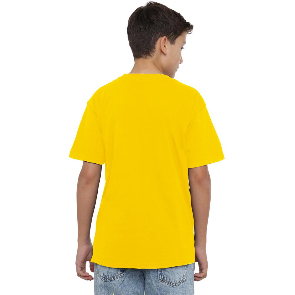 Yellow - Side - Lilo & Stitch Boys Anime T-Shirt