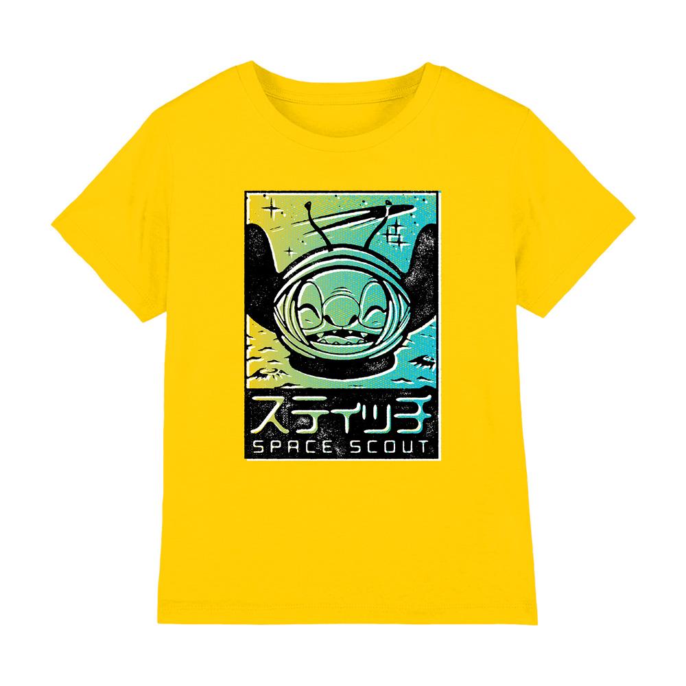 Yellow - Lifestyle - Lilo & Stitch Boys Anime T-Shirt