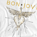 White - Lifestyle - Bon Jovi Unisex Adult Greatest Hits Long-Sleeved T-Shirt