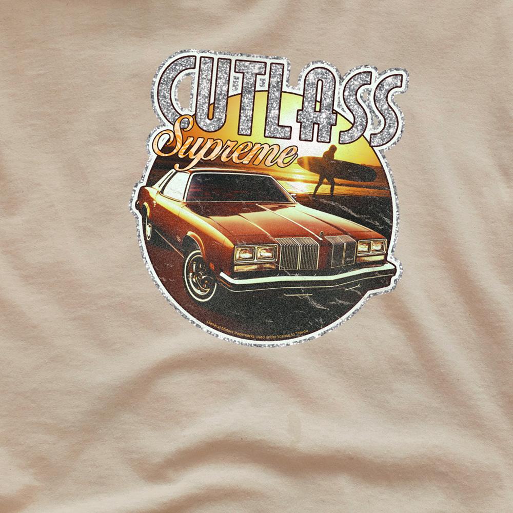 Sand - Side - Oldsmobile Unisex Adult Supreme Iron On T-Shirt