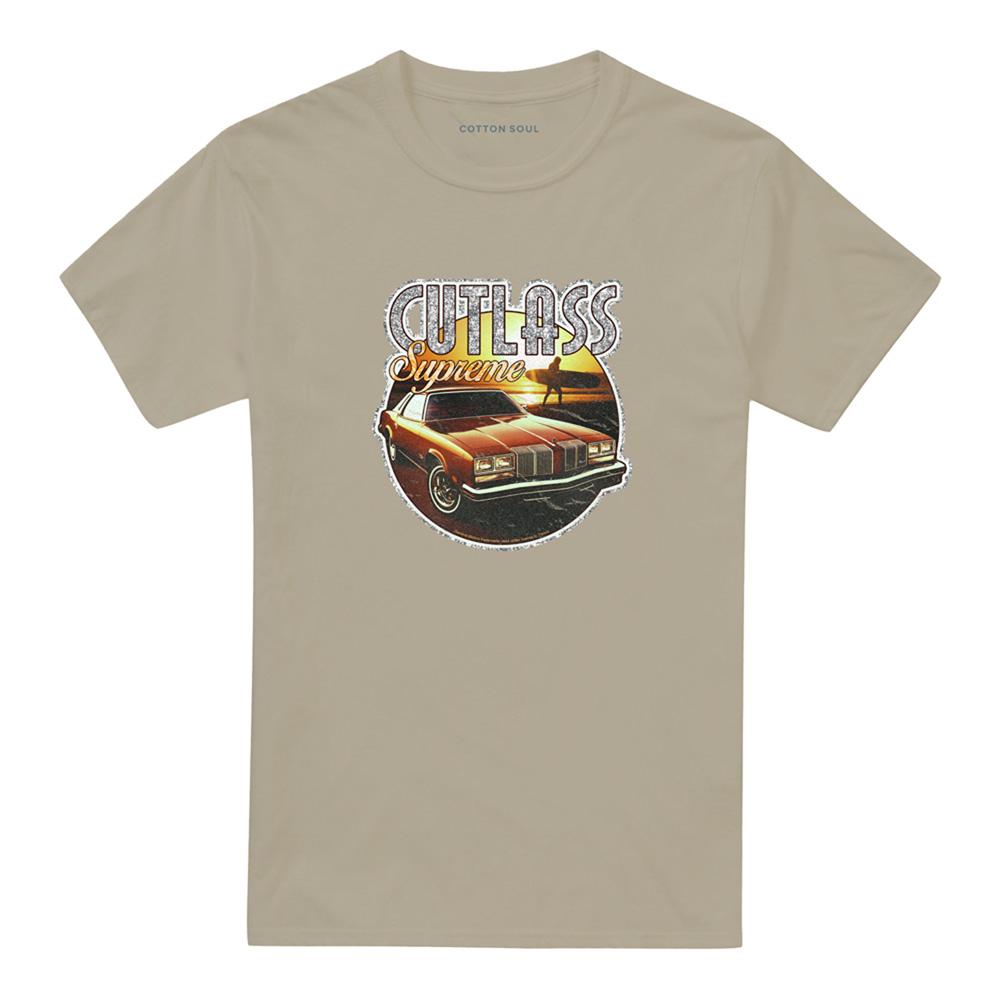 Sand - Front - Oldsmobile Unisex Adult Supreme Iron On T-Shirt