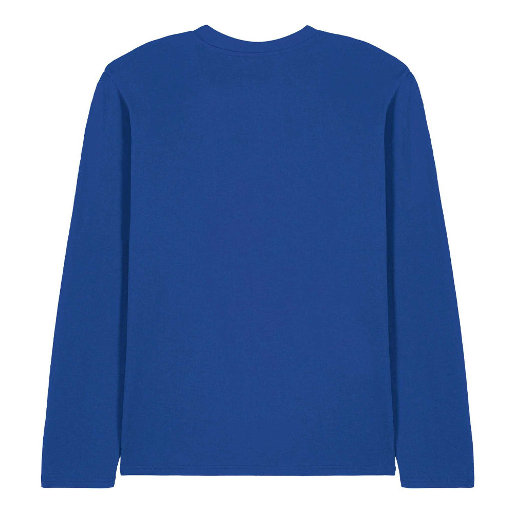 Royal Blue - Back - The Smurfs Mens Call Me Big Papa Smurf Long-Sleeved T-Shirt