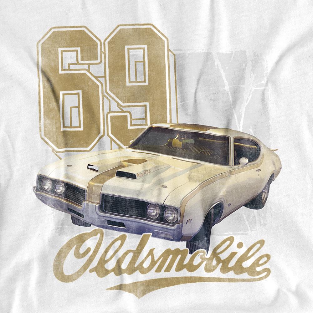 White - Back - Oldsmobile Unisex Adult 442 T-Shirt