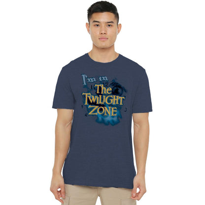 Navy - Back - The Twilight Zone Unisex Adult I´m In The Twilight Zone Heather T-Shirt