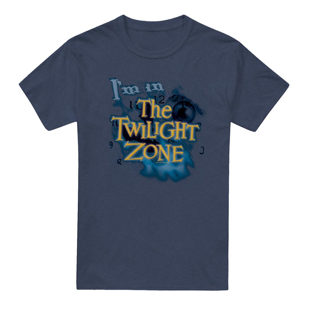 Navy - Front - The Twilight Zone Unisex Adult I´m In The Twilight Zone Heather T-Shirt