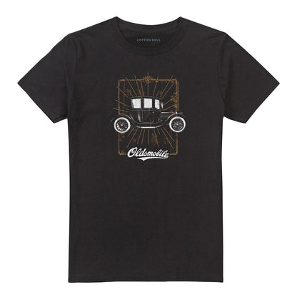 Black - Front - Oldsmobile Unisex Adult 1912 Defender T-Shirt