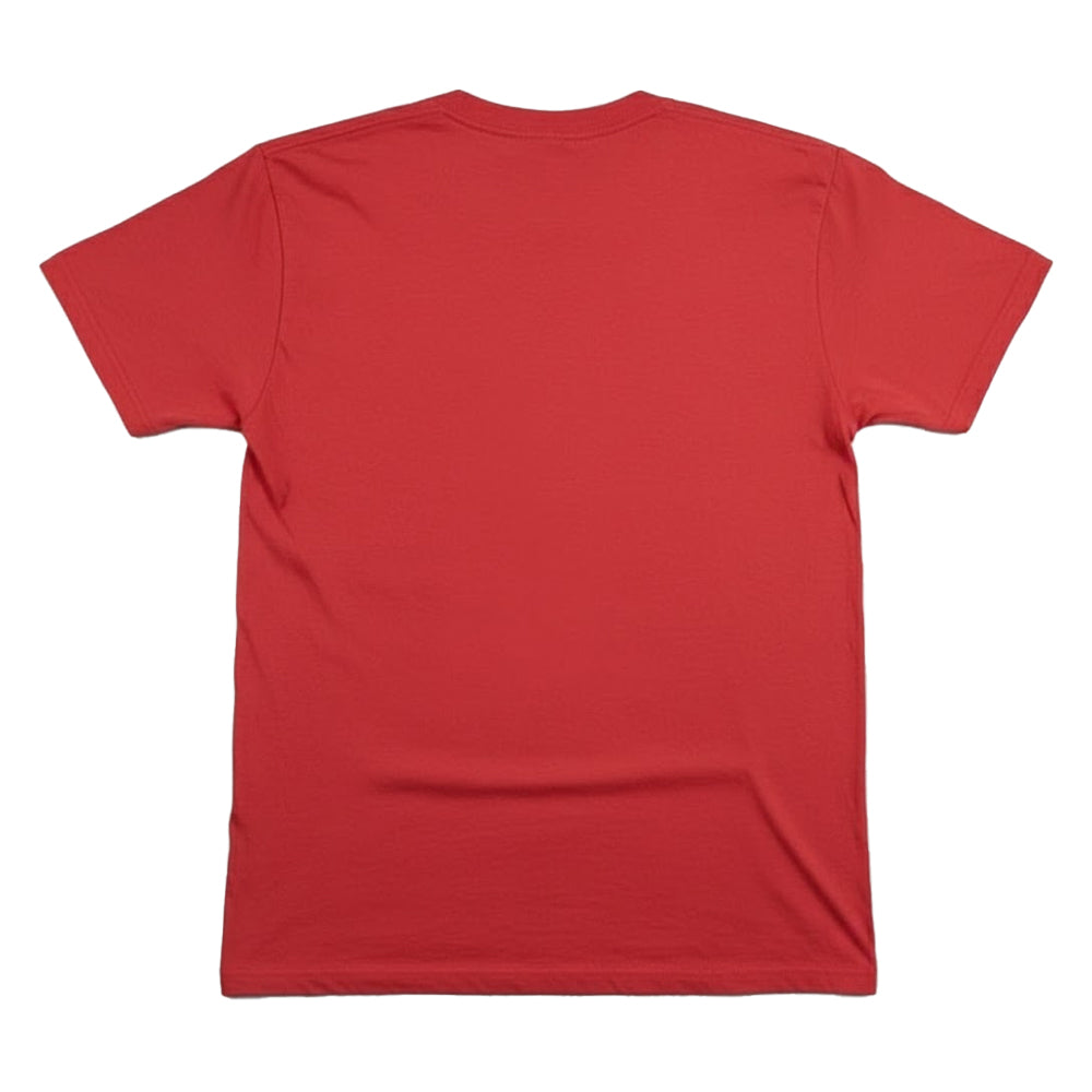 Red - Back - Oldsmobile Unisex Adult Vintage Logo Heather T-Shirt