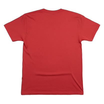 Red - Back - Oldsmobile Unisex Adult Vintage Logo Heather T-Shirt