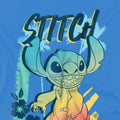 Sapphire - Back - Lilo & Stitch Childrens-Kids Gradient Beach T-Shirt