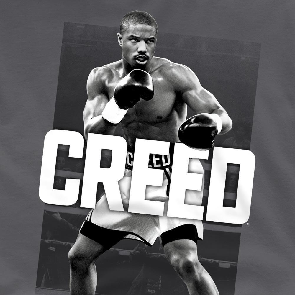 Charcoal - Side - Creed Unisex Adult Final Round T-Shirt