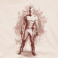 Natural - Back - Daredevil Unisex Adult Born Again Hell´s Kitchen Graffiti T-Shirt