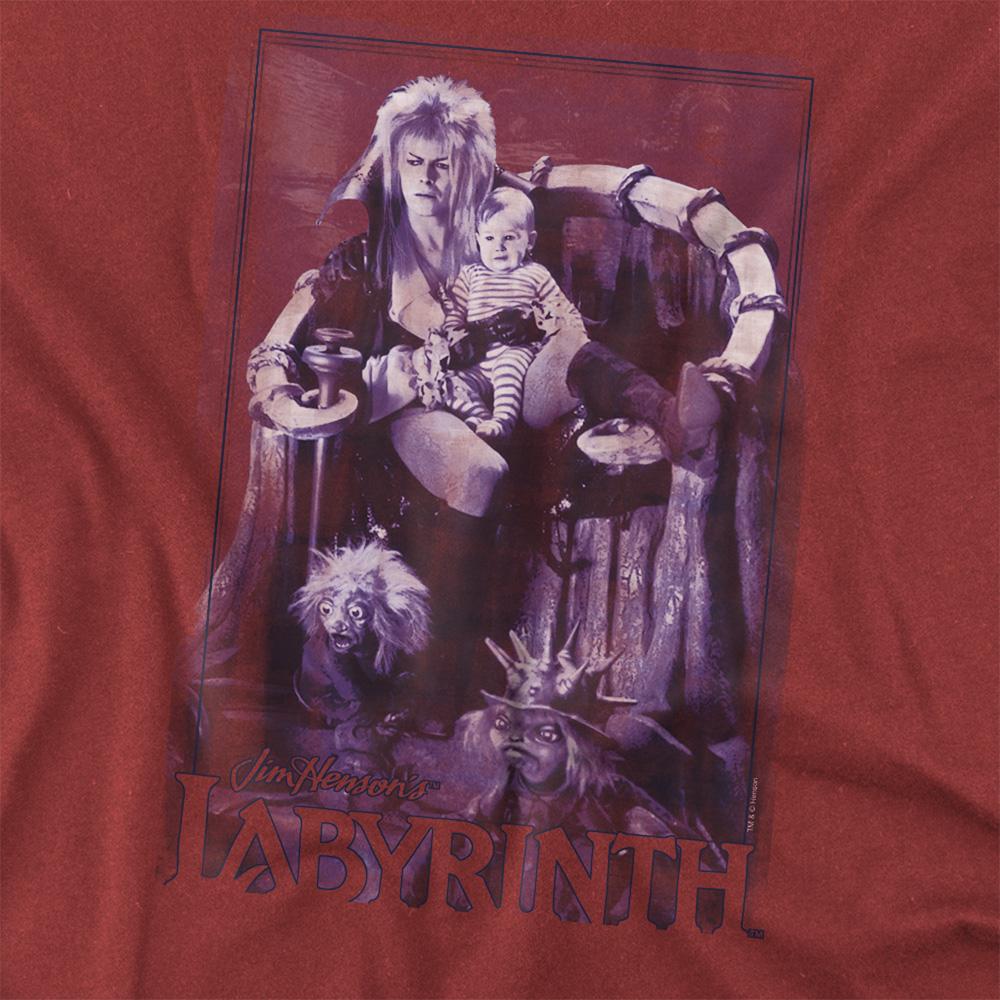 Cardinal - Side - Labyrinth Unisex Adult Goblin Baby T-Shirt