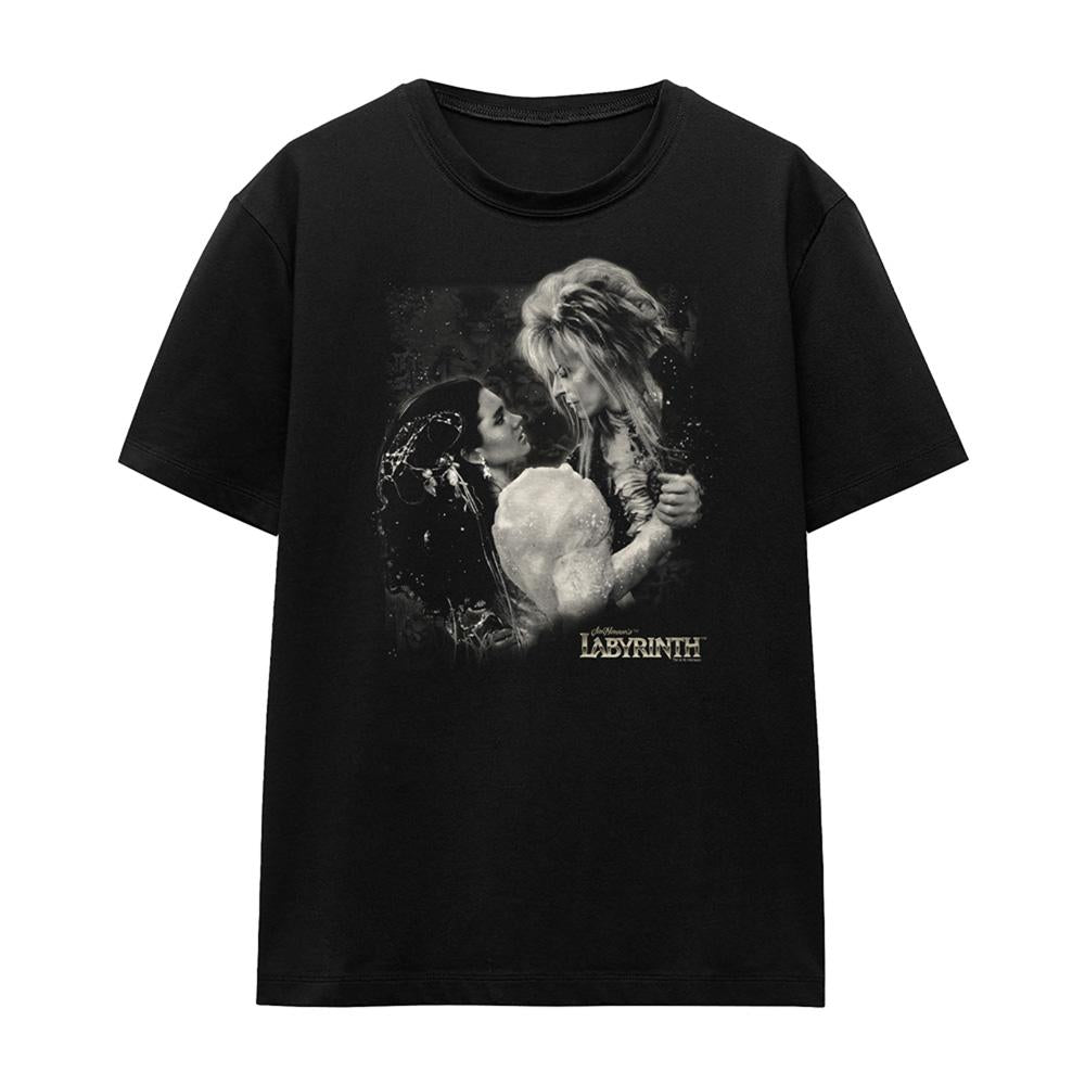 Black - Front - Labyrinth Womens-Ladies Dream Dance T-Shirt