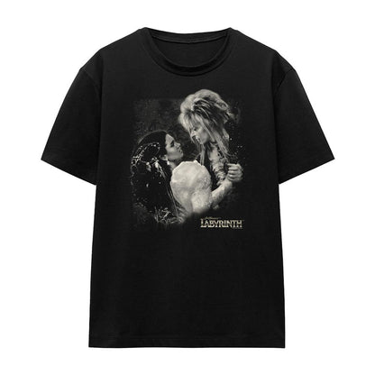 Black - Front - Labyrinth Womens-Ladies Dream Dance T-Shirt