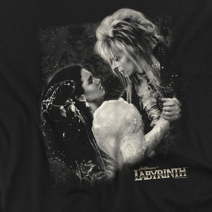 Black - Side - Labyrinth Unisex Adult Dream Dance T-Shirt