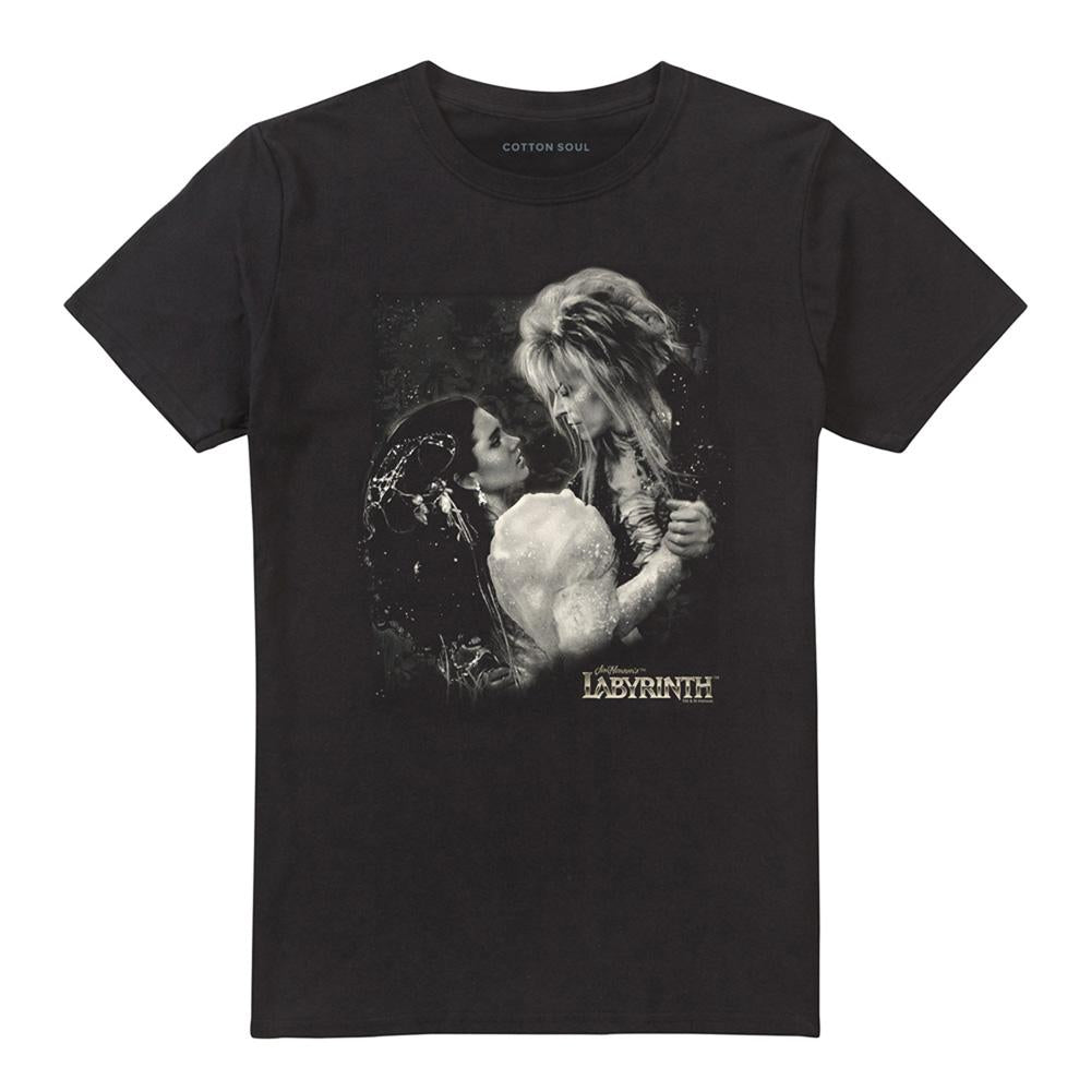 Black - Front - Labyrinth Unisex Adult Dream Dance T-Shirt