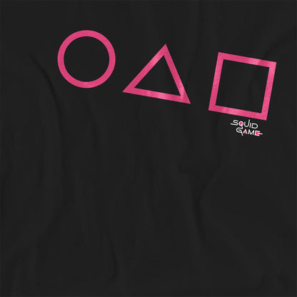 Black - Side - Squid Game Womens-Ladies Icons T-Shirt