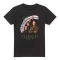 Black - Front - Stargate SG-1 Unisex Adult Cast Stacked T-Shirt