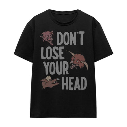 Black - Front - Labyrinth Womens-Ladies Don´t Lose Your Head T-Shirt