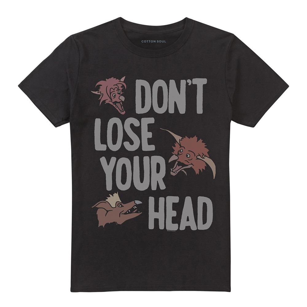 Black - Front - Labyrinth Unisex Adult Don´t Lose Your Head T-Shirt