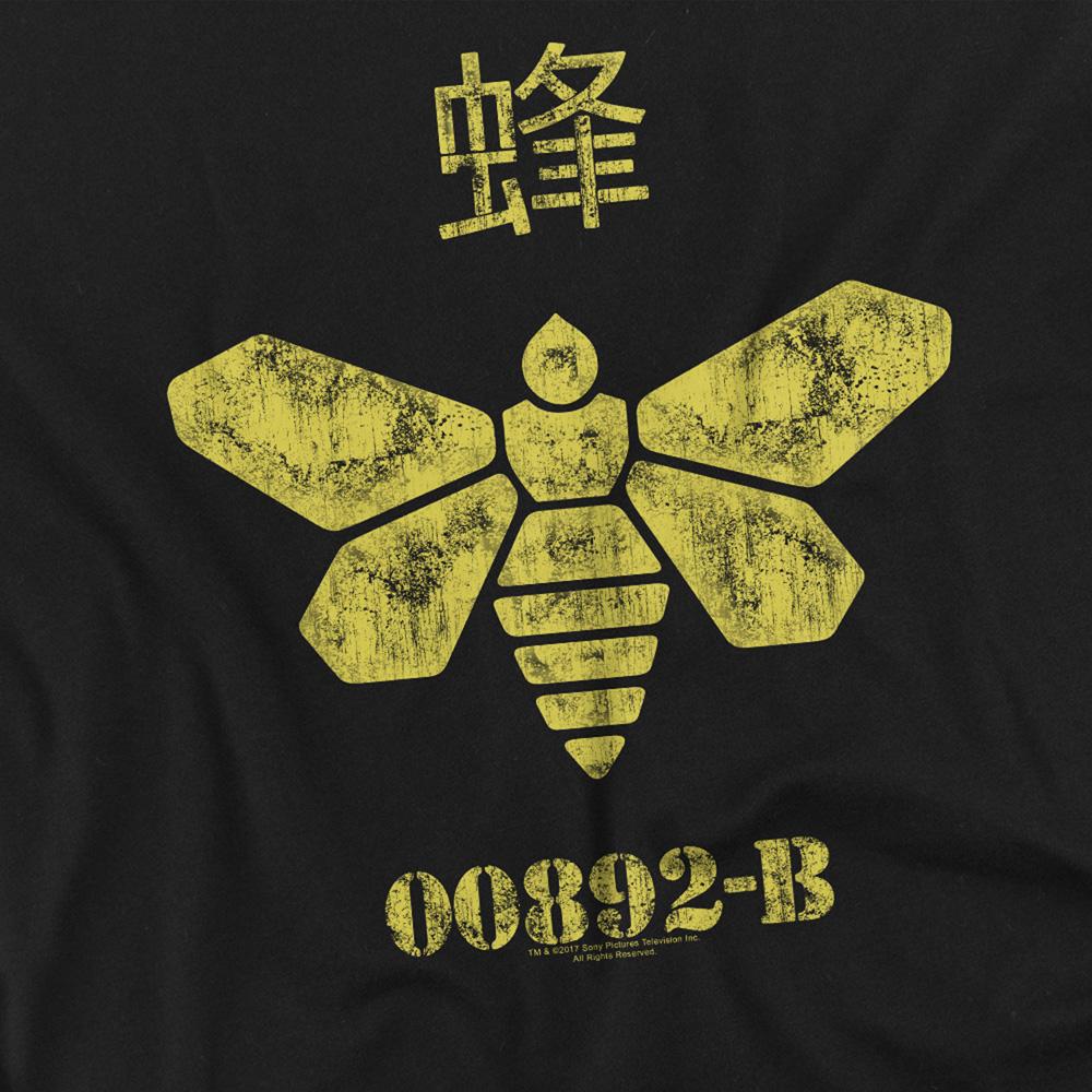 Black - Pack Shot - Breaking Bad Unisex Adult Bee T-Shirt