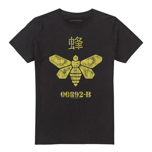 Black - Front - Breaking Bad Unisex Adult Bee T-Shirt