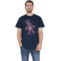 Navy - Back - Breaking Bad Unisex Adult Teddy Bear T-Shirt