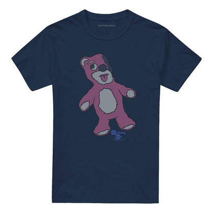 Navy - Front - Breaking Bad Unisex Adult Teddy Bear T-Shirt