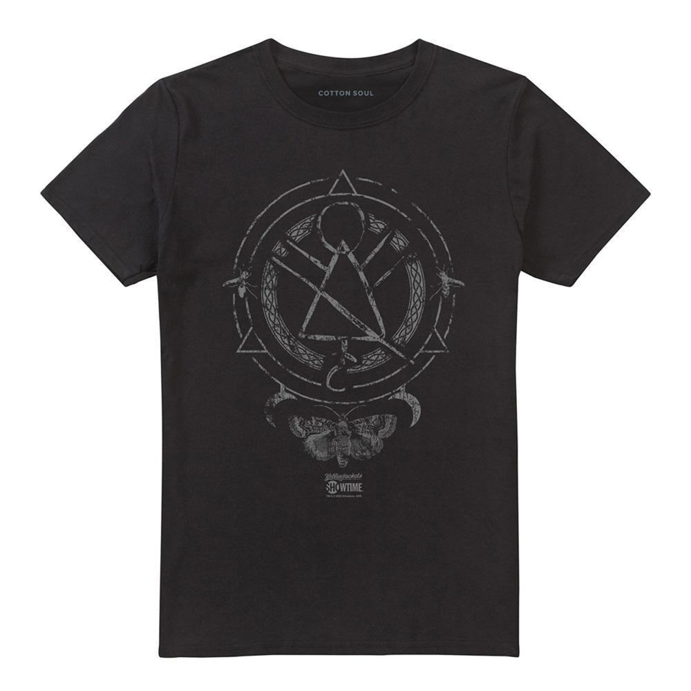 Black - Front - Yellowjackets Unisex Adult Sigil T-Shirt