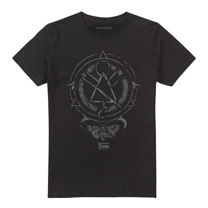 Black - Front - Yellowjackets Unisex Adult Sigil T-Shirt