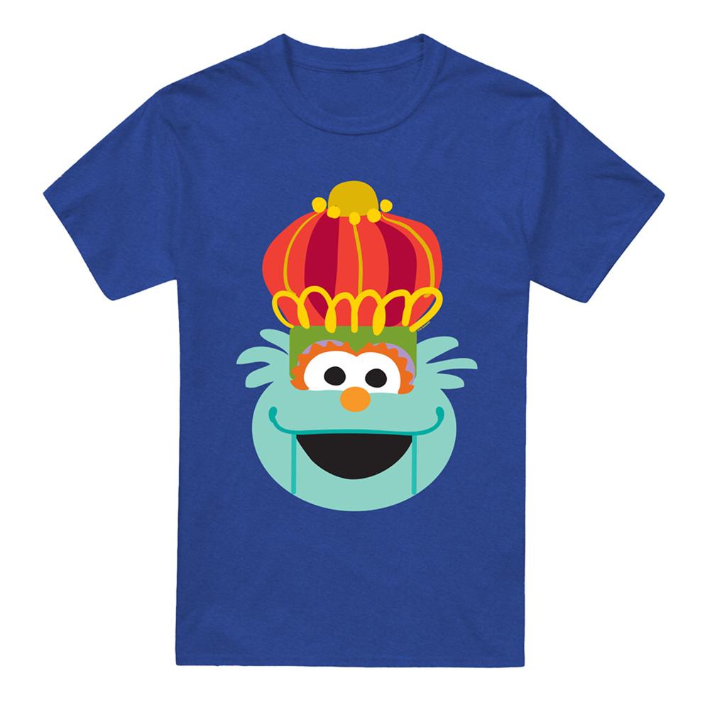 Royal Blue - Side - Sesame Street Unisex Adult Rosita Nutcracker Christmas T-Shirt
