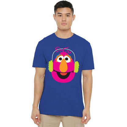 Royal Blue - Lifestyle - Sesame Street Unisex Adult Rosita Nutcracker Christmas T-Shirt