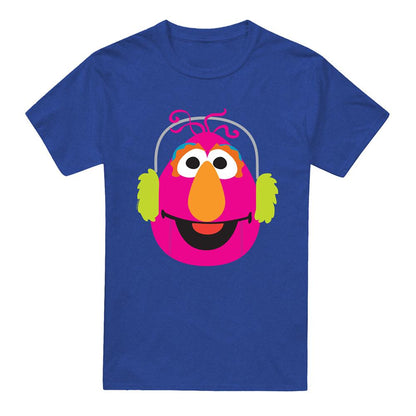 Royal Blue - Front - Sesame Street Unisex Adult Rosita Nutcracker Christmas T-Shirt