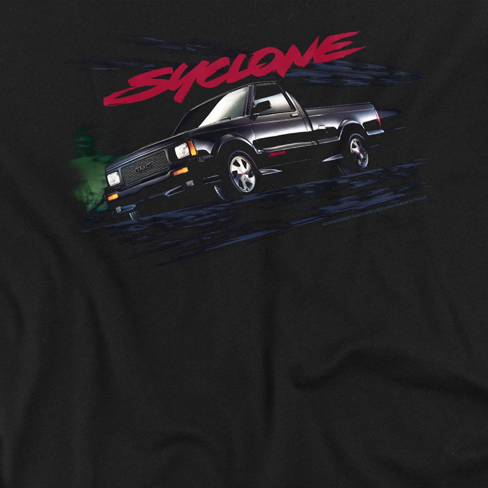 Black - Lifestyle - GMC Unisex Adult Syclone Long-Sleeved T-Shirt