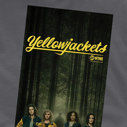 Charcoal - Side - Yellowjackets Unisex Adult Character Poster T-Shirt