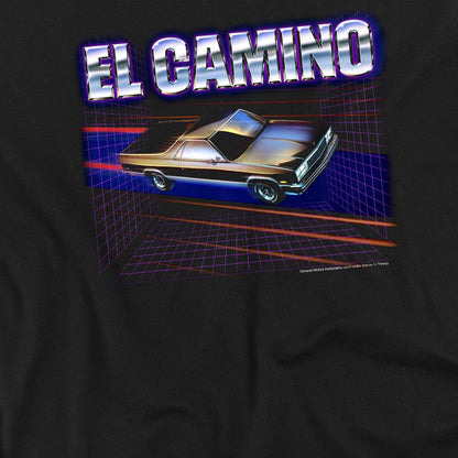 Black - Lifestyle - Chevrolet Unisex Adult El Camino 85 Long-Sleeved T-Shirt