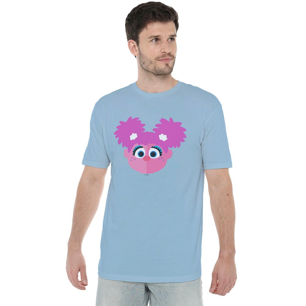 Light Blue - Back - Sesame Street Unisex Adult The Abby Aura T-Shirt