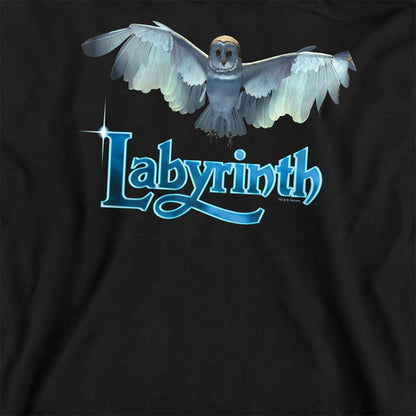Black - Side - Labyrinth Unisex Adult Title Sequence Sweatshirt