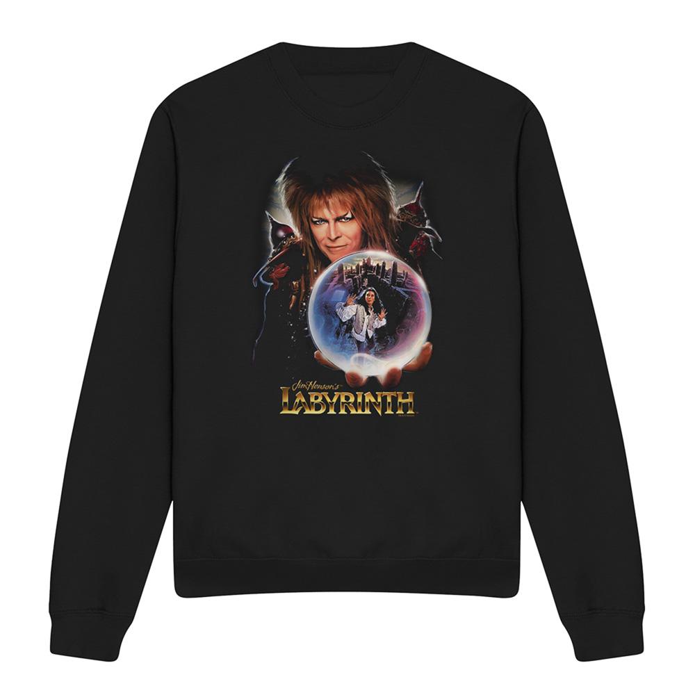 Black - Front - Labyrinth Unisex Adult I Have A Gift Sweatshirt