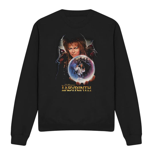 Black - Front - Labyrinth Unisex Adult I Have A Gift Sweatshirt