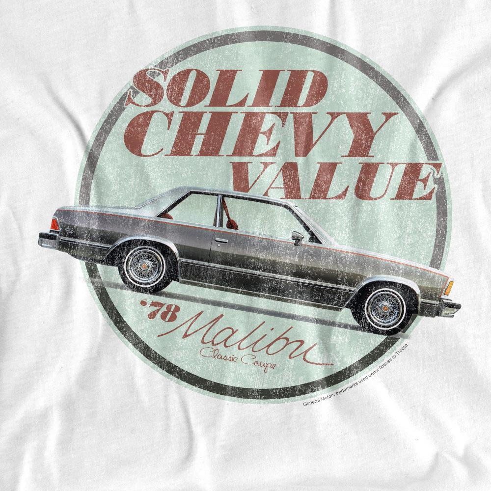 White - Side - Chevrolet Unisex Adult Do The Bu T-Shirt