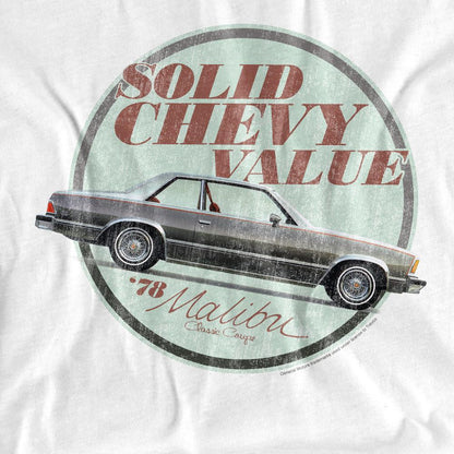 White - Side - Chevrolet Unisex Adult Do The Bu T-Shirt
