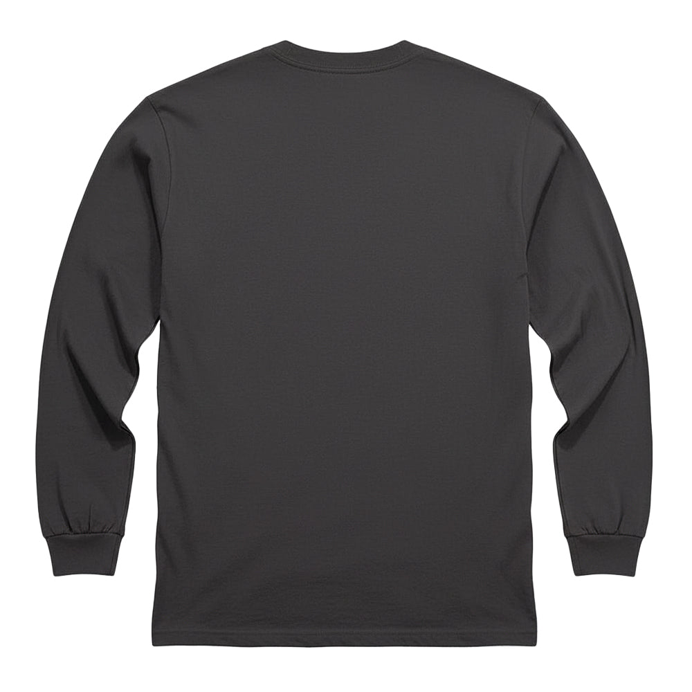 Charcoal - Back - Hummer Unisex Adult Like Nothing Else Long-Sleeved T-Shirt