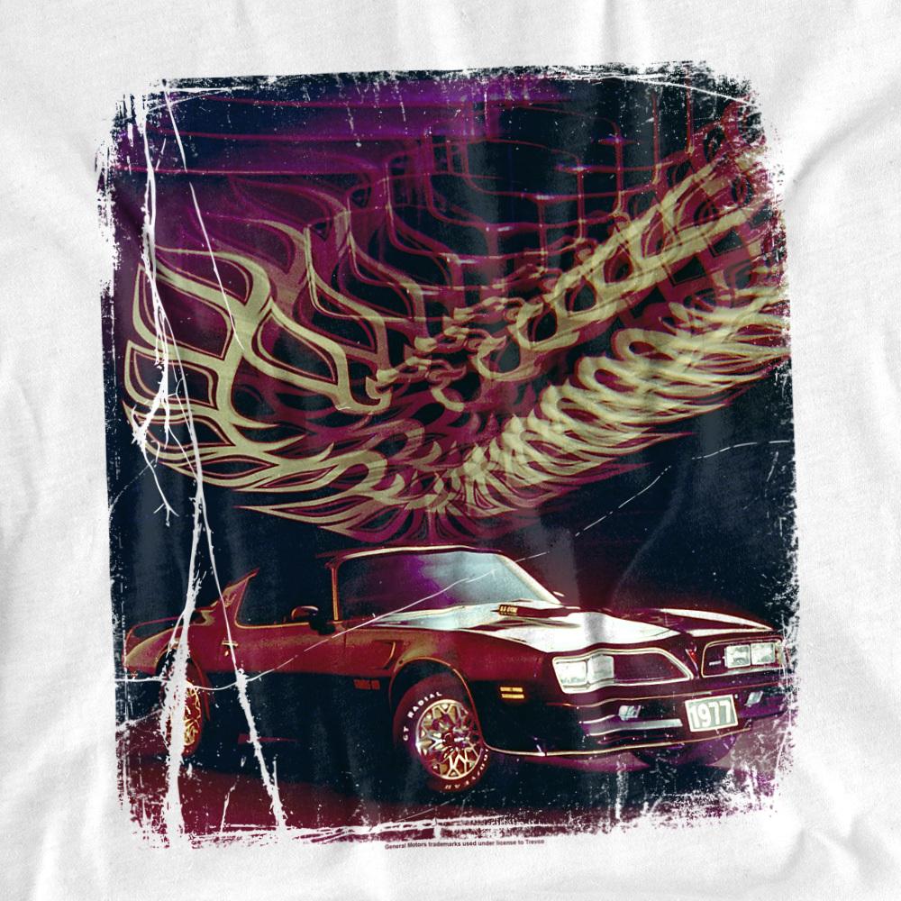 White - Back - Pontiac Unisex Adult Firebird 77 T-Shirt